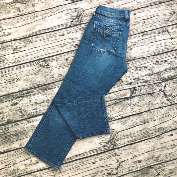 HP💘LUCKY BRAND⚡️Straight Cropped Jeans_4/27 - Picture 5 of 8